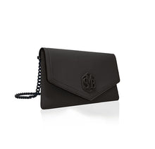 Load image into Gallery viewer, Black &amp; Sand Kate Clutch