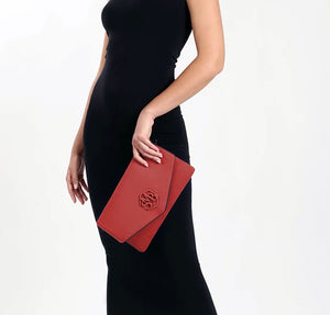 Passion Red Kate Clutch